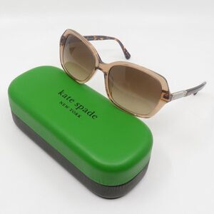 Kate Spade New Yvette/S 009Q Transparent Brown/Brown Gradient Sunglasses
